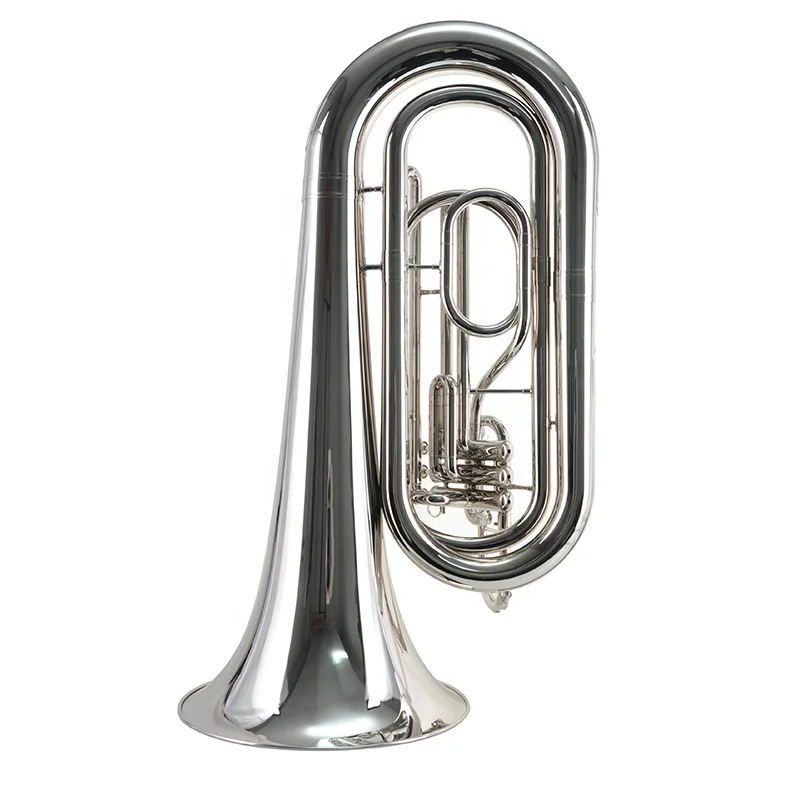 Professional Brass Instrument Bb Key Marching Tuba