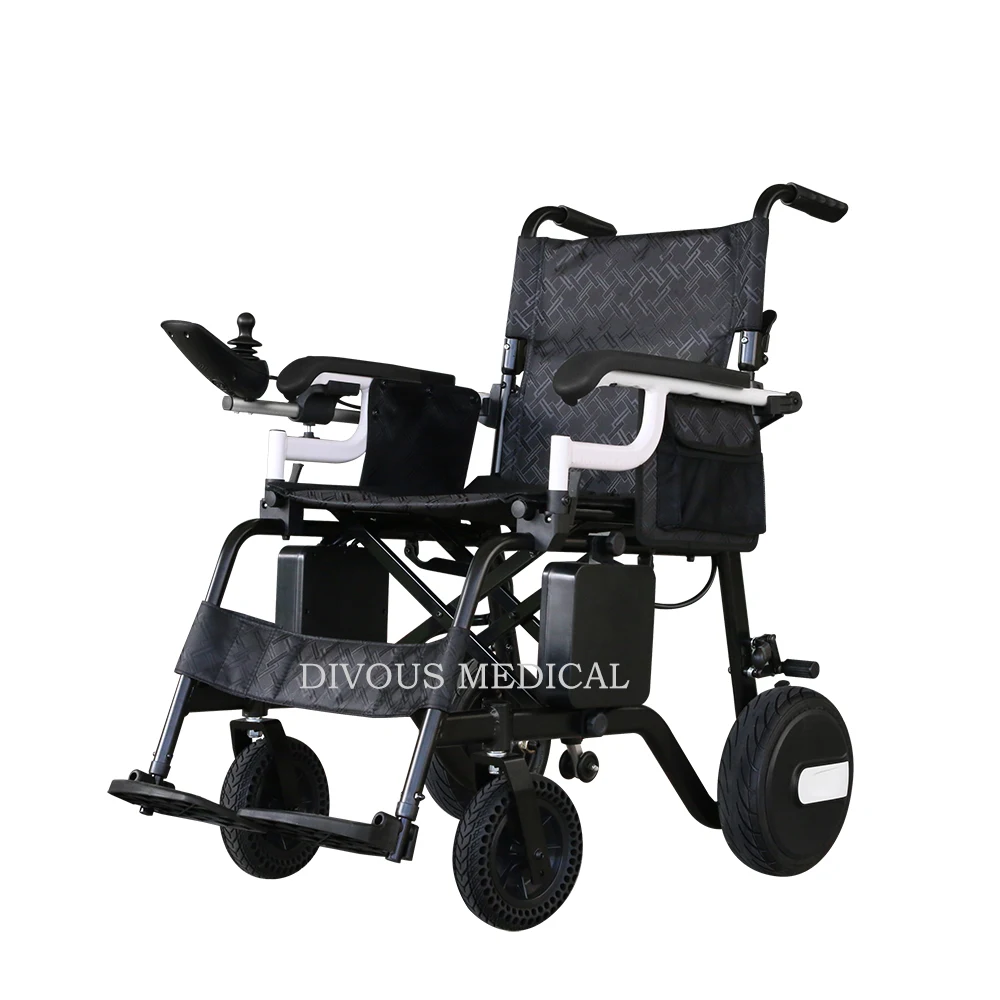 Portable and Lightweight Electric Wheelchairs High Quality Handicapped Wheelchairs