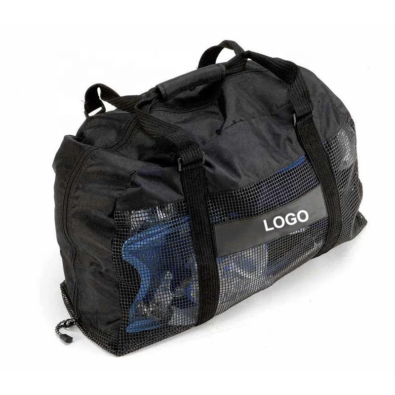 Snorkel Gear Carry Beach Bag professional swimming training gear duffel diving scuba MESH bag