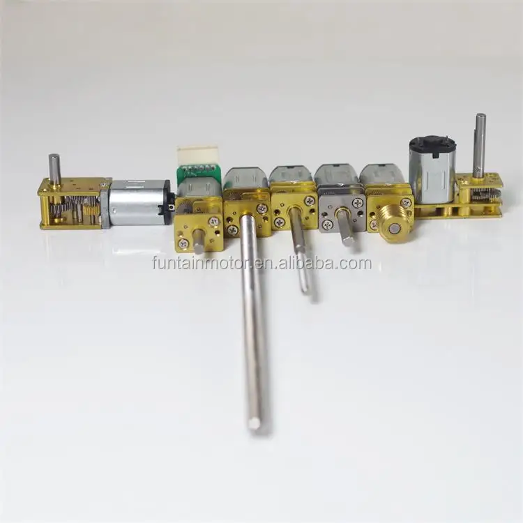 High Quality 12mm 3v 1500rpm dc geared N10 motor 6v 200rpm mini gear motor 12GFN10