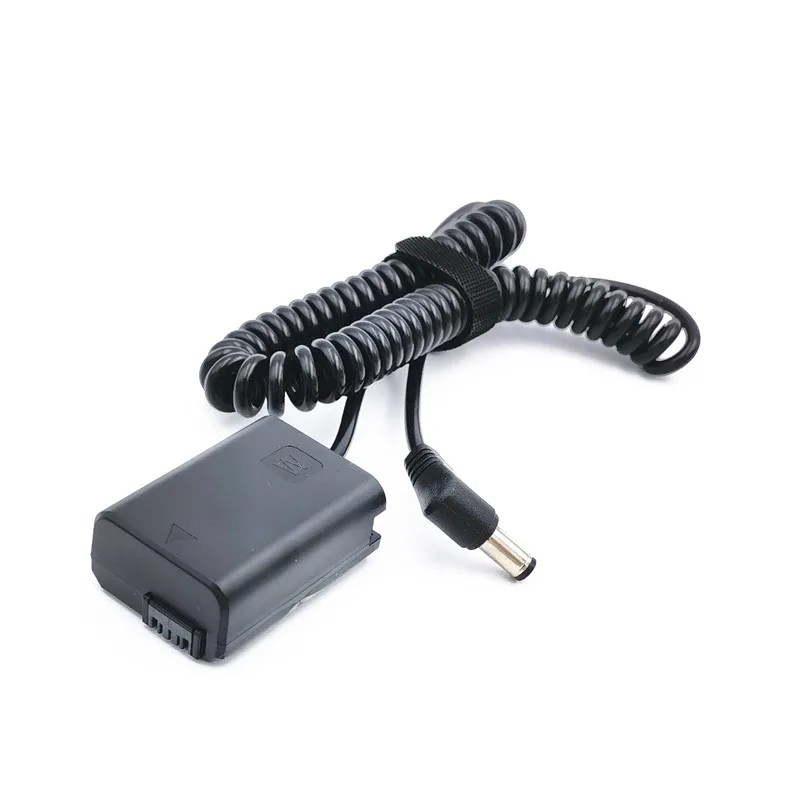 NP-FW50 Dummy Battery AC PW20 Coupler DC Male Connector Power Coiled Cable for Sony Alpha 7 7R 7S NEX 3 A33 A55 A37 A6300 A6500