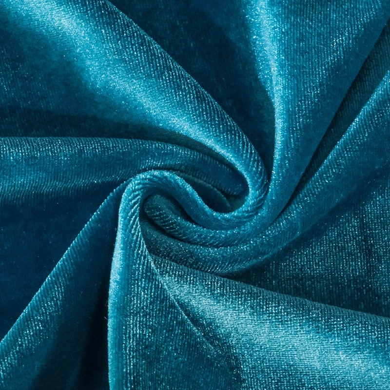 Multi color wholesale 350gsm holland knitted heavy weight plain design upholstery home textile velvet fabric for sofa