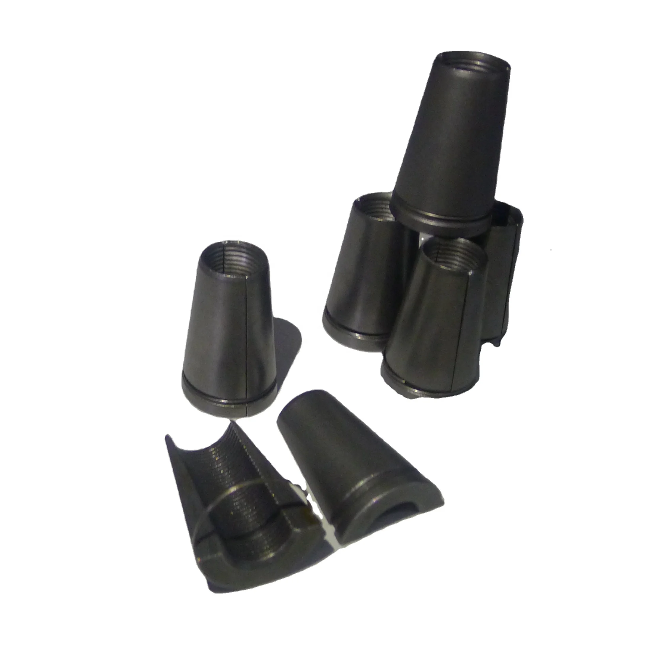 High strength 2 or 3 parts Wedges Anchor for Prestressed Concrete post tension cable grip wedge Tool Clip