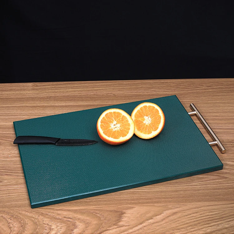 YIQI PE 530*327 мм разделочная доска Антибактериальная обратимая безопасная для мяса и овощей сертифицированная противоскользящая