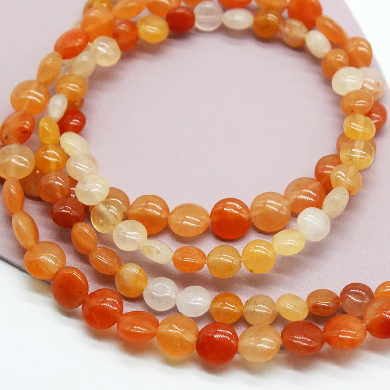 JC Crystal High Quality 6mm Double Fat Loose Stone Beads Natural Stone Beads for Jewelry Making
