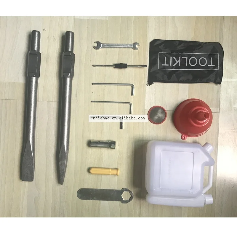 
JH-95A gasoline jack hammer portable powerful hand hold drill 52cc two-stroke 