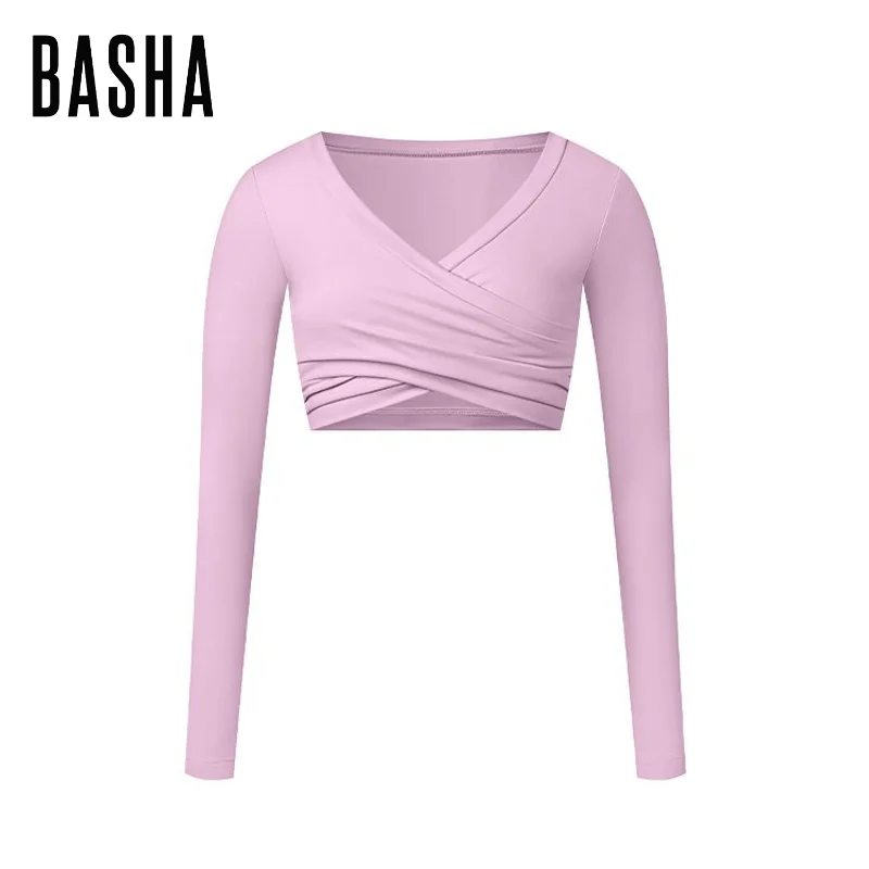 New Arrival Sexy Long Sleeve Running Women Sportswear Pour Femme Gym Athletic Workout Fitness Yoga Crop Top
