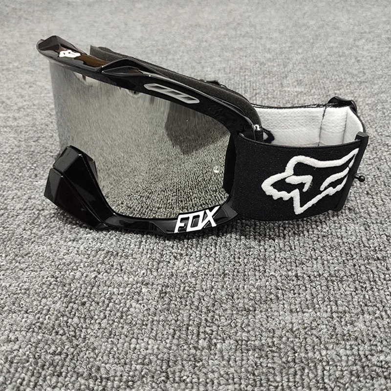 Beat Selling Outdoor Sports MTB Windproof Motorcycle Goggles FOX Designer Luxury Polarized Goggles For Motorbike 2024