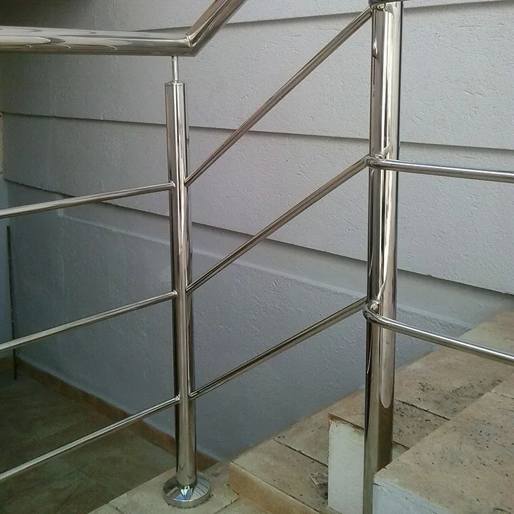 YONGJIESHENG Railing Fitting Stainless Steel exterior stair railing design