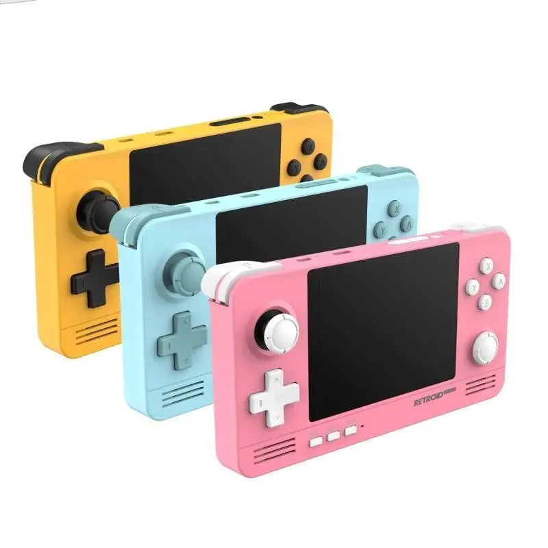 Новый чехол для телефона в виде ретро-игровой консоли RK3128 четыре ядра IPS 4 дюйма портативная игровая консоль FC MD 128 биты Аркада игровых консолей