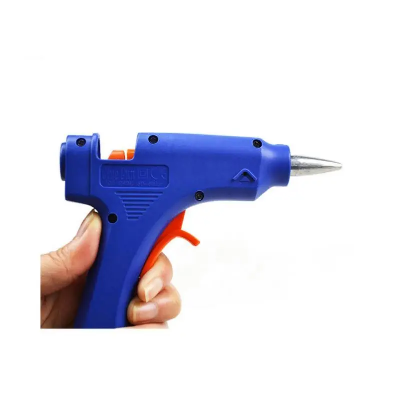K322 New Arrived EU Plug Melt Glue Gun Use 7mm Glue Stick Home Mini Hand DIY Guns Thermo  Heat Temperature Tool