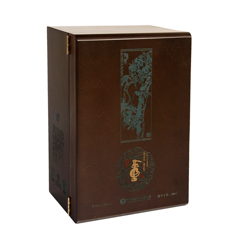 
Customized wholesale free shipping wood wine box 