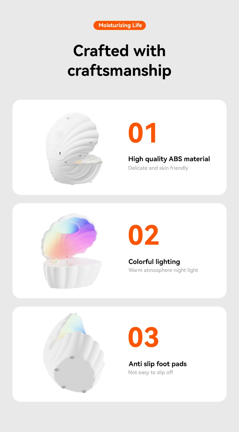 2024 Smart Home Water Droplet Humidifier Cool Mist Ultrasonic Backflow Water Drops Anti Gravity Humidifier For Bedroom Office