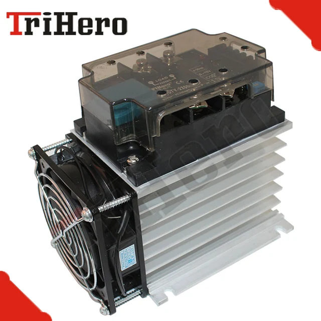 Тригерой однофазный SCR регулятор напряжения питания 75A