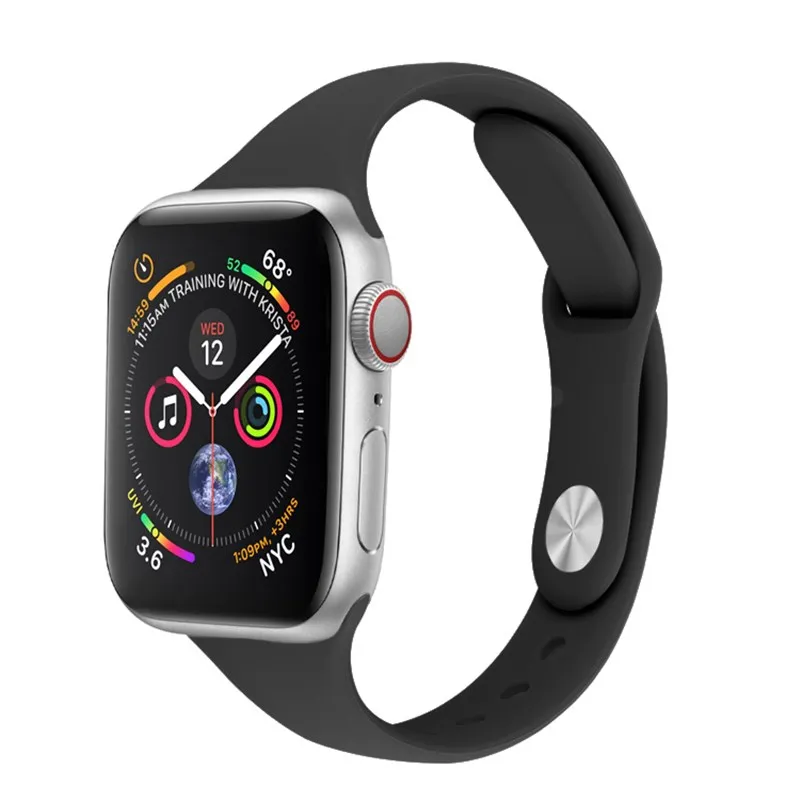 Регулируемый в наличии тонкий ремешок для часов Apple умные часы