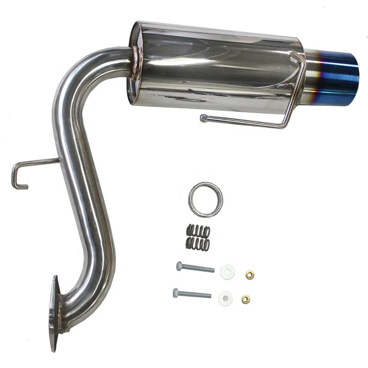 Универсальный Синий конический наконечник выхлопной трубы глушитель наконечник синего цвета