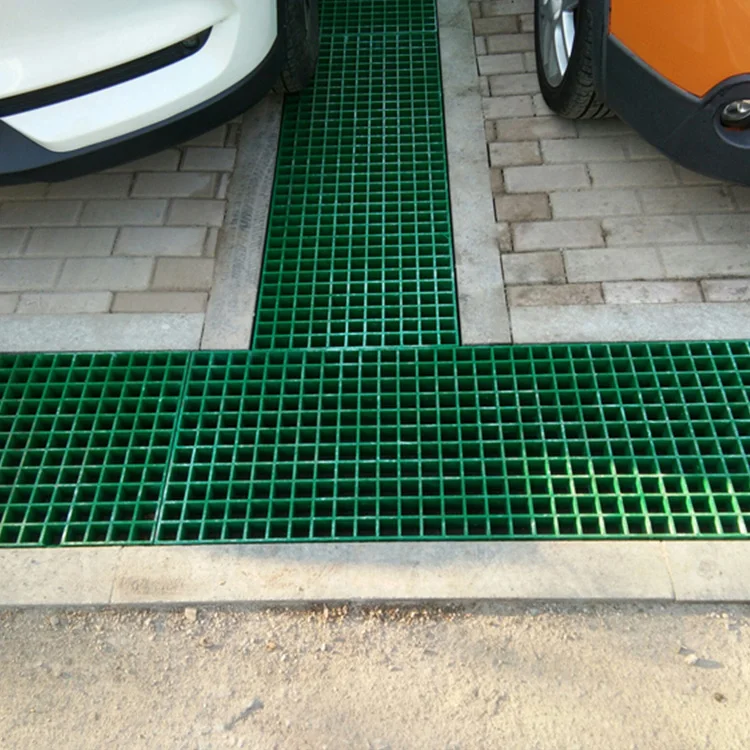 High Strength Durable Molded FRP Mesh Walkway Fiberglass Anti-slip Grate