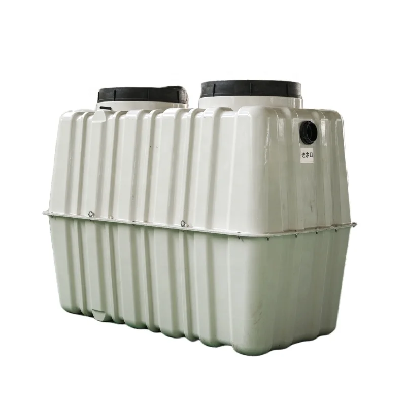 New Home Sewage Water Treatment Plant Plastic Biogas Septic Tank