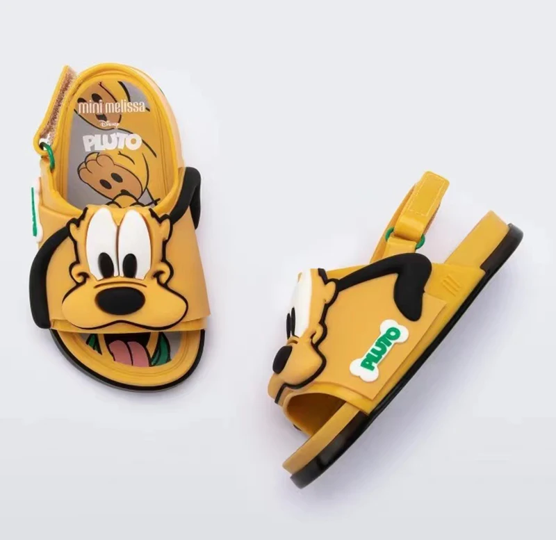 Детская обувь, новинка 2021, детские сандалии melis с Микки и Минни, сандалии-желе minimikey goofy, сандалии для девочек и мальчиков с индивидуальным логотипом