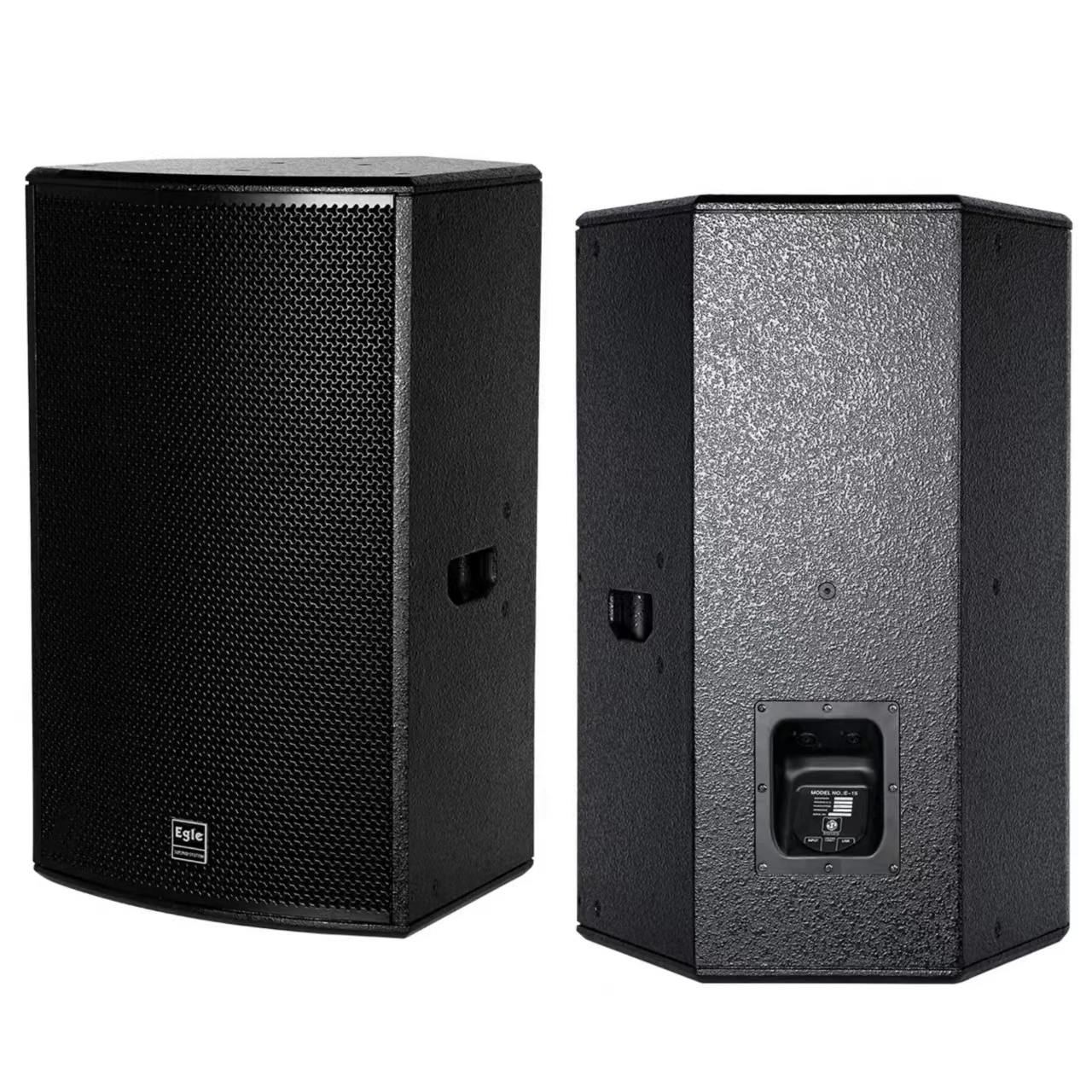 stage monitor speaker 15 inch Passive Professional Loudspeakers 2-way fixed Installed Speakers Portable Stage