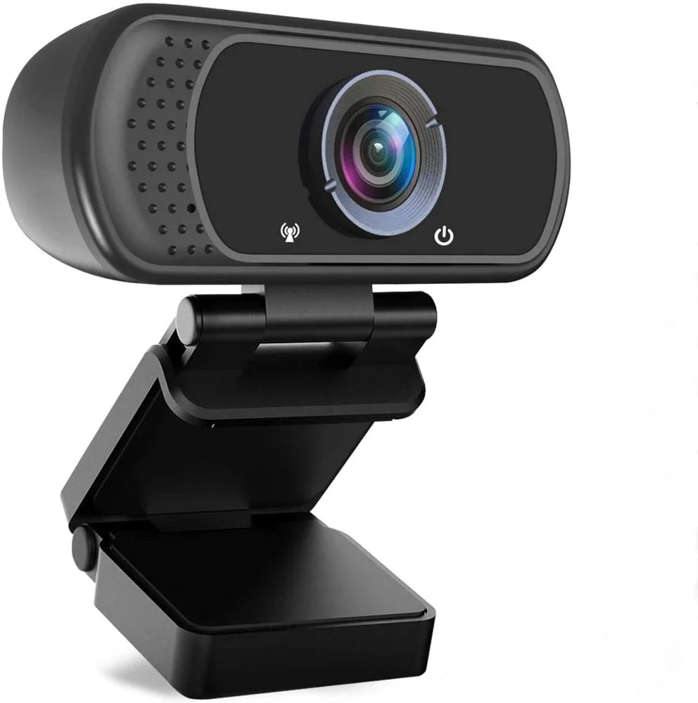 1080P USB Web Camera PC Camera with Microphone Full HD 360 Degree Rotation Webcam
