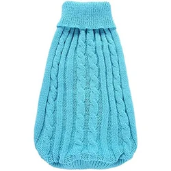 High Quality Knitting Autumn Winter Woollen Yarn Sweater Pets Small Dog Cat Clothing Clothes