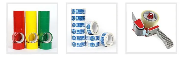 Custom Printed Shipping Box OPP Tape Self Adhesive Transparent Invisible Duct Bopp Clear Package Tape Jumbo Roll