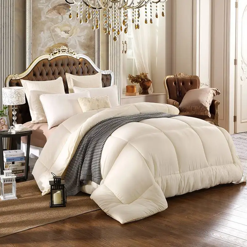 
60S*40S 300T 435gsm polyester fiber filling quilted hotel comforter for hotel and home used 