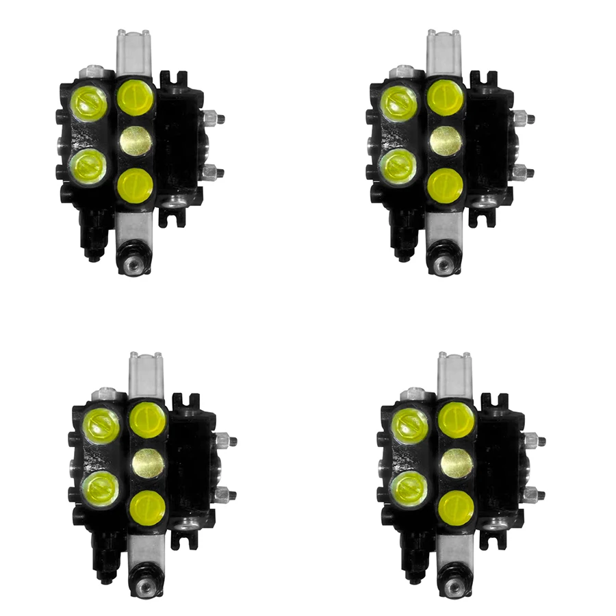 lager hydraulic valves DCV series Flow rate 120-150 liter minute oil high pressure hydraulic valve bank for rig
