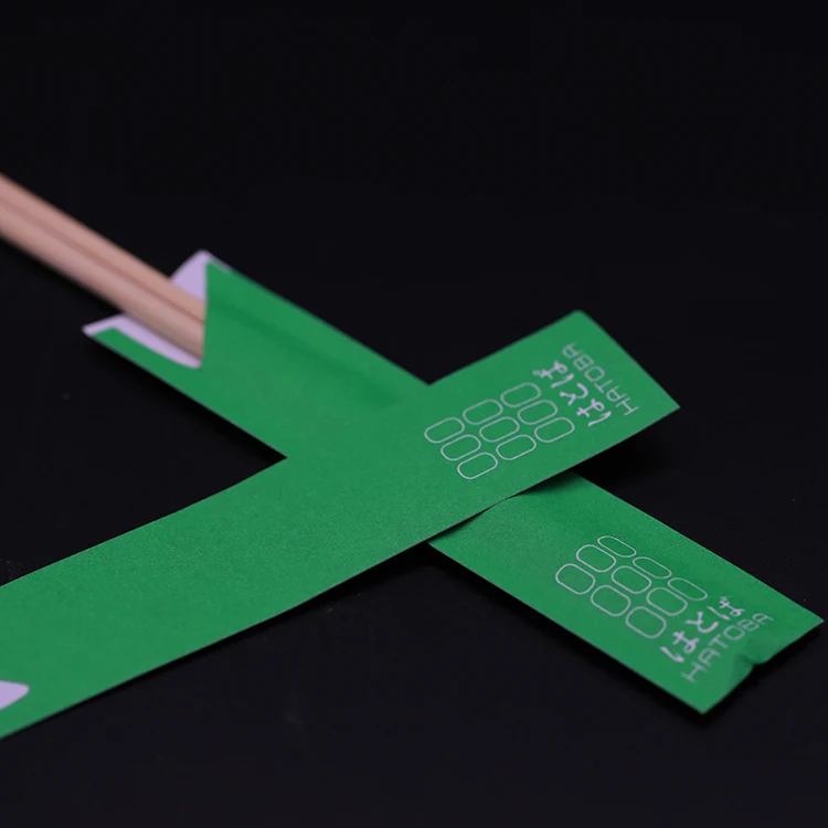 Disposable Bamboo Chinese Style tensoge Chopstick with logo bulk