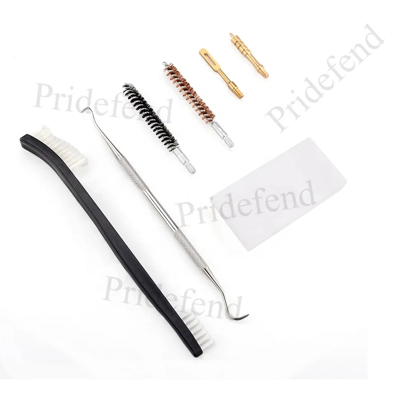 .22.30.243.280 Caliber AR15 Rifle Cleaning Kits in Zippered Organizer Compact Case Universal Gun Rifle Cleaning Kit