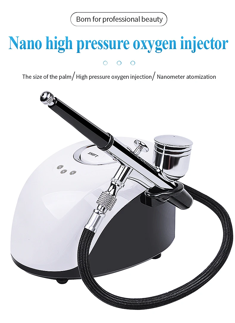 BS-103 Anti-Acne Repair The Skin Barrier High Pressure Oxygen Jet Peel Therapy Face Cleaning Oxygen Jet Facial Beauty