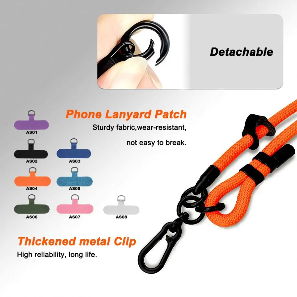 Baiyuheng Factory Direct Mobile Phone Rope Rope Woven Keychain Mobile Phone Mobile Phone Short Rope