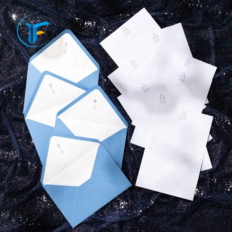 Custom printing cardboard envelopes gift packaging cmyk printing small gift envelopes