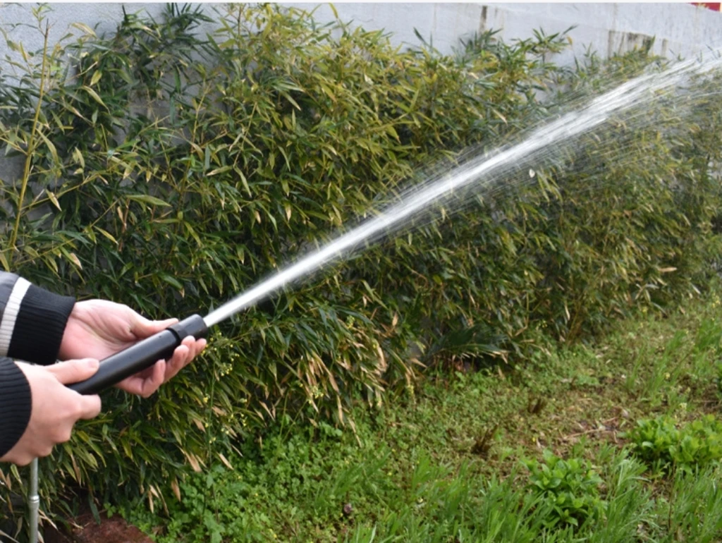 Popular garden metal adjustable water hose nozzle new torch nozzle for car washing,cleaning and gardening