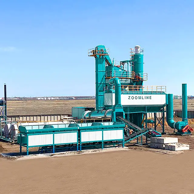 LB3000 Stationary Asphalt Batch Mixing Plant 240T/H