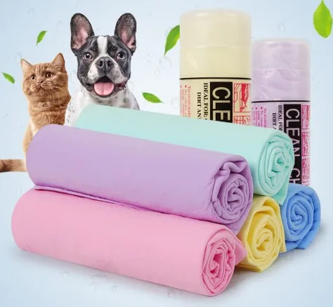 
PVA Dog grooming dryer towel dog bath towel dog absorbent towel 
