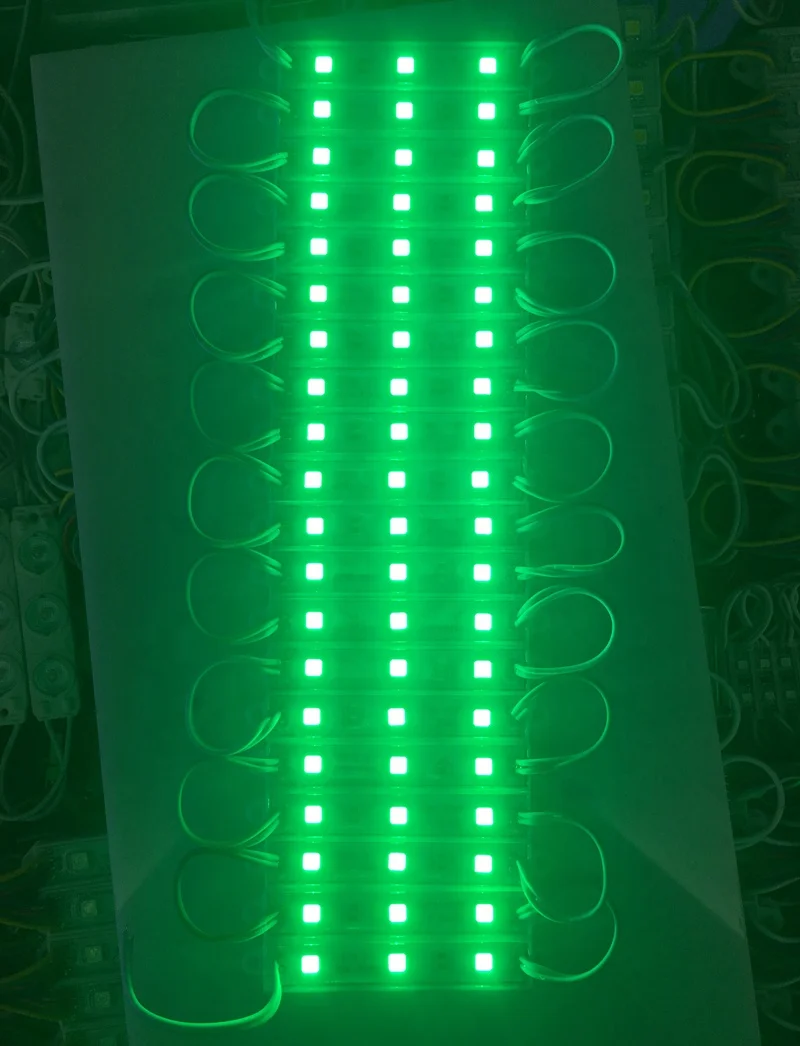
Custom logo 12v dc white/warm white 10000-15000K 5050 smd led module 0.75Watt for channel letters and box signs 5054 Led Module 