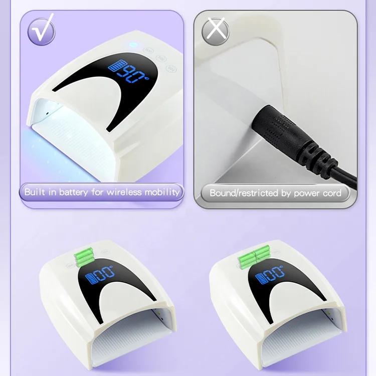 UV LED Lamp Nail Dryer Nail Art Equipment For Drying Gel Polish With Timer Auto Sensor Manicure Tools Nail Salon Equipment