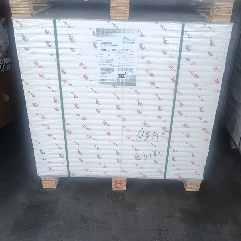 Jumbo художественная бумага в рулоне 64 - 300 GSM C2S глянцевая матовая карточная для печати книжных романов