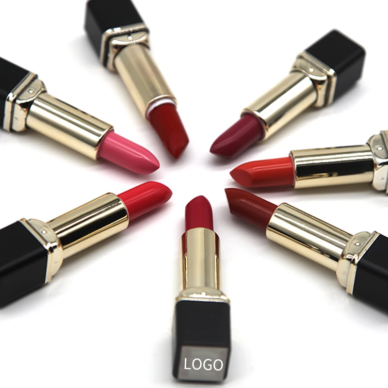 Wholesale Lipsticks Waterproof Long Lasting Vegan Lipstick Nude Matte Custom