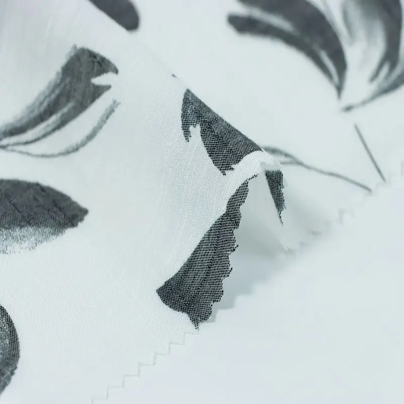 woven 100%rayon fabric viscose moss crepe fabric digital print boho design soft feeling fabrics for clothing