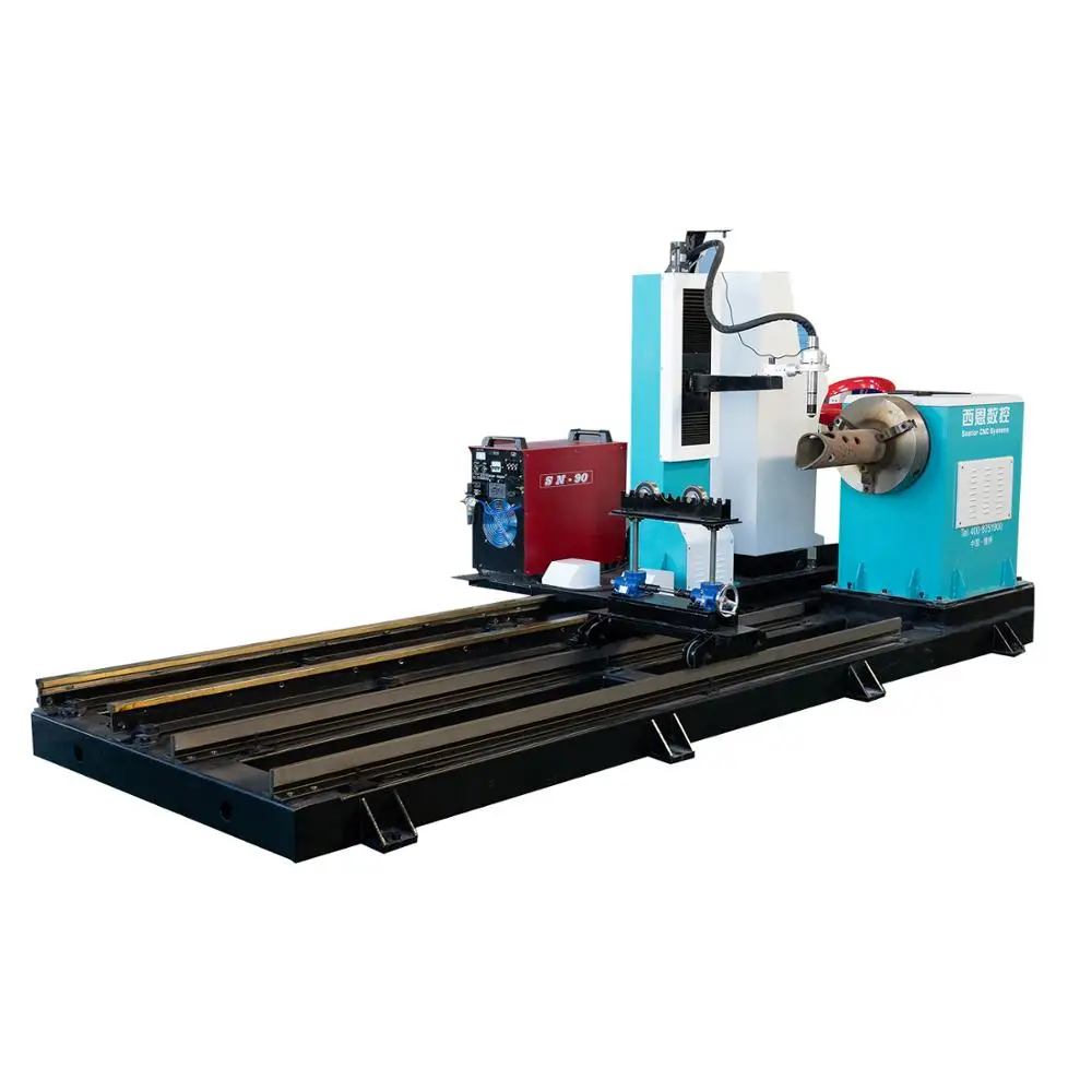 
3axis CNC plasma pipe profiler metal tube cutting machine 