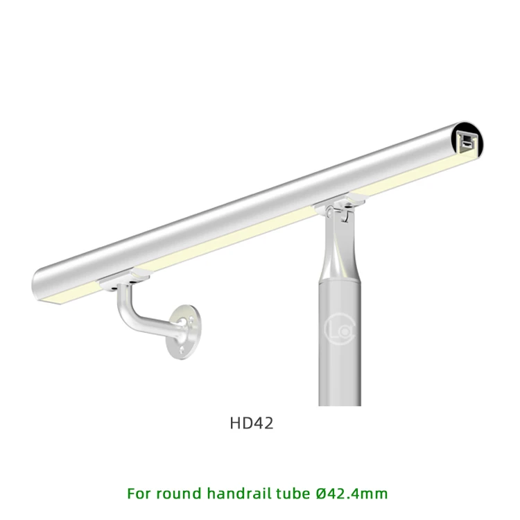 Hand Rail LED Stainless Steel 316 Balustrades Recessed Lights 2W Stair Bracket For Lighting LED Dot Handrail Light