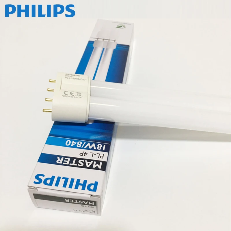  Лампа Philips h энергосберегающая четырехконтактная лампа длинная полоса домашняя 55 Вт Трехцветная флуоресцентная трубка h-Образная Трубка