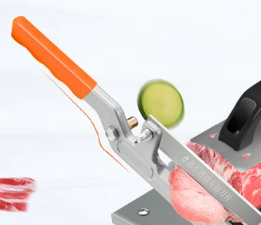 Manual home easy use bread cheese slice cutting machine meat lamb hand cutter