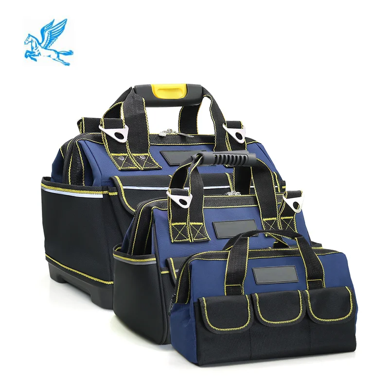 Oxford Cloth Garden Tool Bag kit Electrician,Custom Logo Waterproof Electrician Tool belt Bag for technician