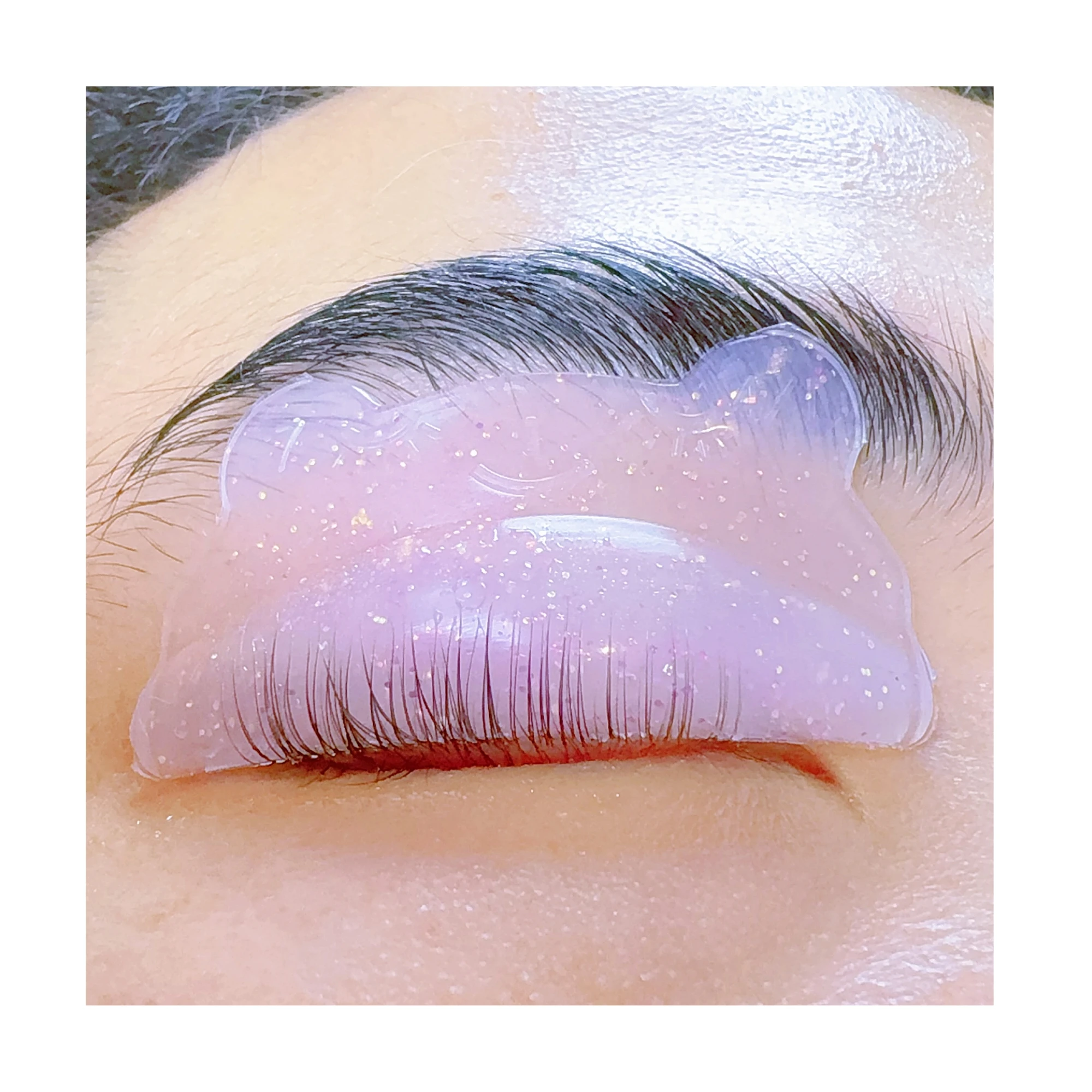 Korean Lash Lift Shield Self sticky Eyelash Lifting Pads Silicone Lami Roller Bear Shields CV Curl 7 Size Lash Perm & Tint Rods