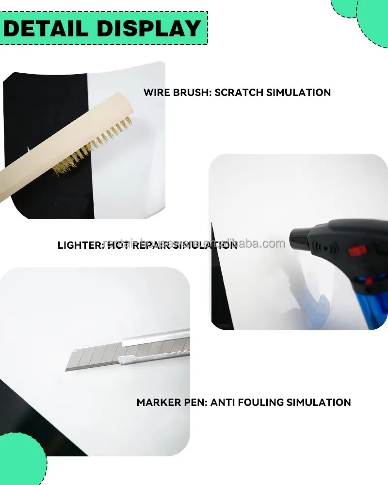 Custom Multifunctional Tester Ppf Car Film Impact Testing Car Scratch And Paint Repair Stain Resistance Machine