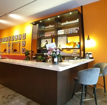 factory price modern simple design bar counter bar white marble countertop home bar counter